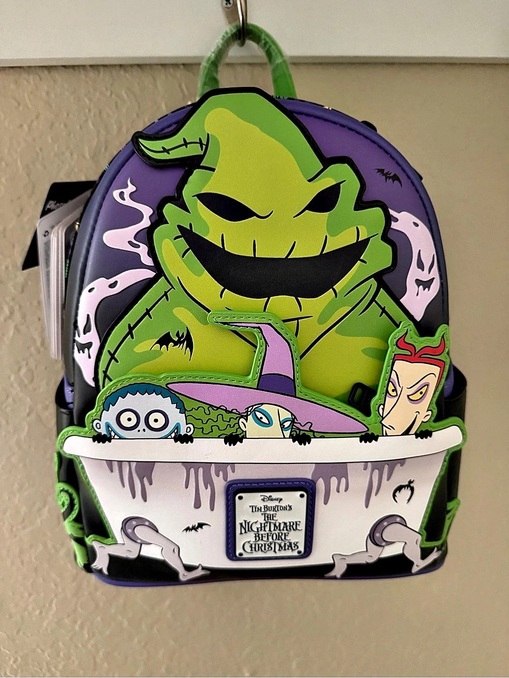 Loungefly The Nightmare Before Christmas Oogie Boogie Mini Backpack Oogie Boogie